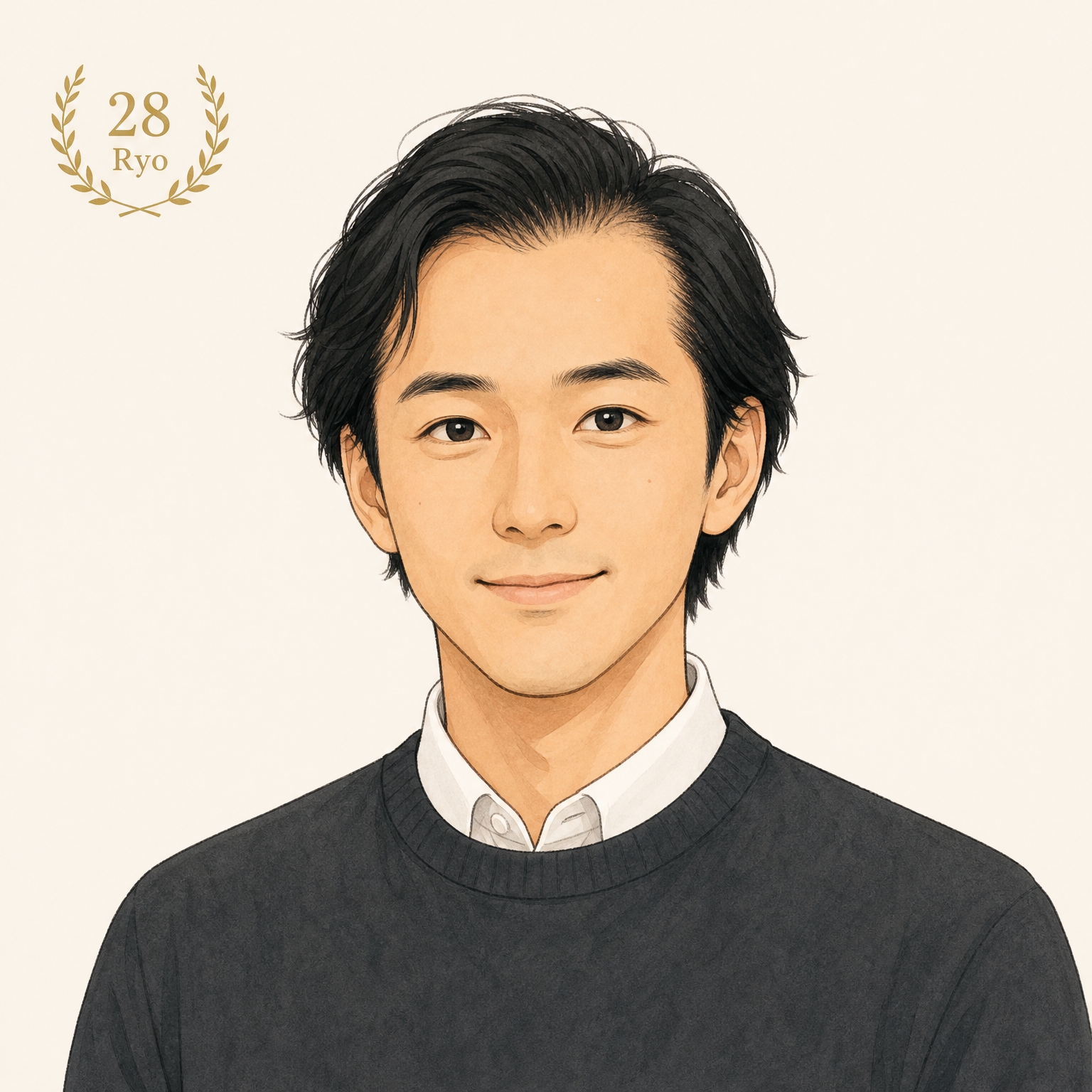 リョウのイラスト